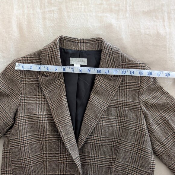 Outerknown Kingsley Plaid Boy Blazer Sz 2 NWOT - Picture 7 of 16